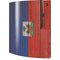 Haiti Flag Dark Wood Playstation 3 & PS3 Skin